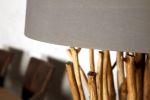 Lampa podłogowa Euphoria szara & brązowa - Invicta Interior 5
